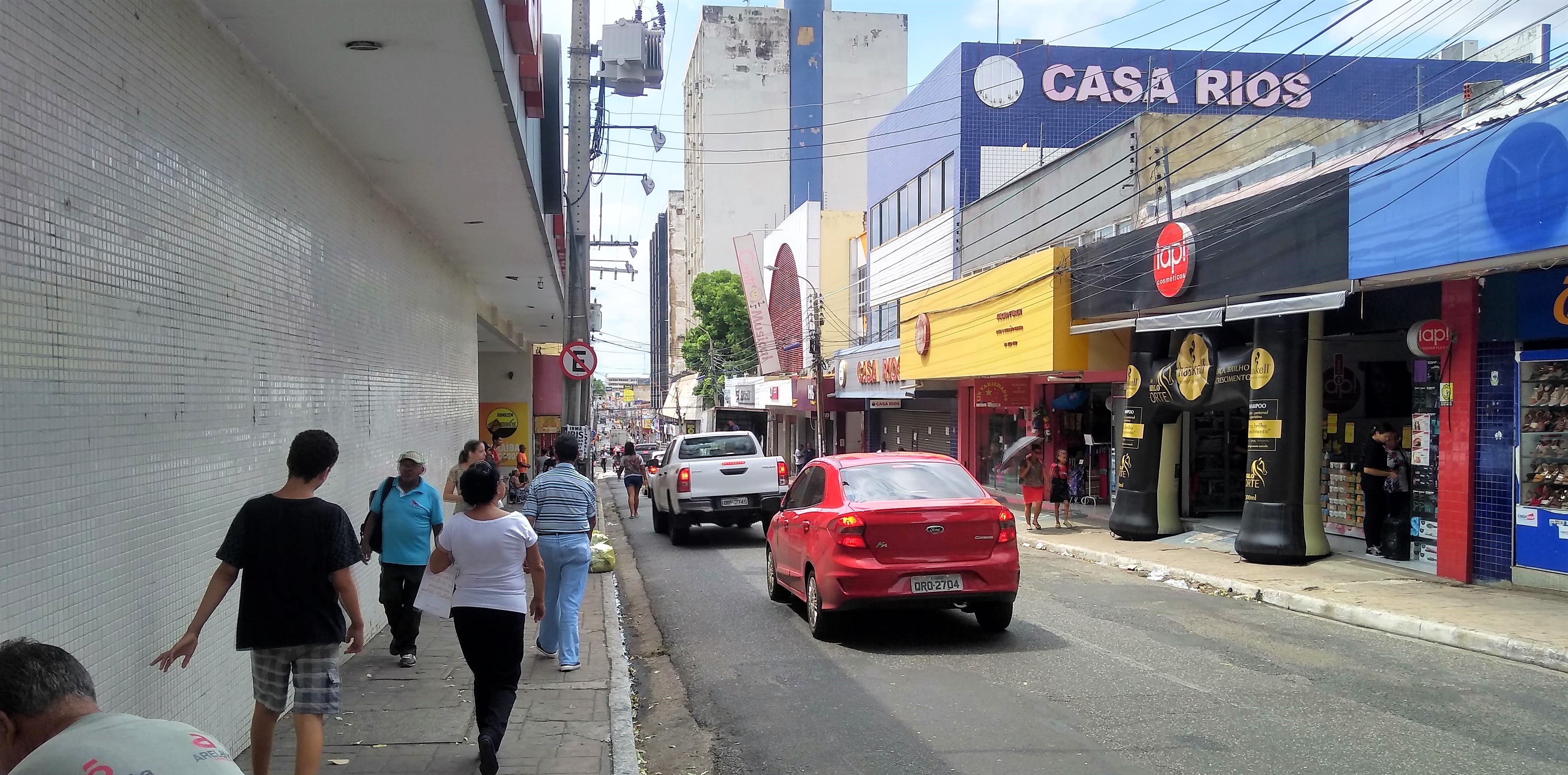 Comércio do centro de Teresina foi menos impactado em 2019 (Foto: Piauí Negócios)